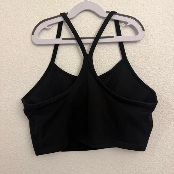 Offline by aerie The Hugger Recharge Least Support Bra Tank Black Large Workout - Picture 2 of 4